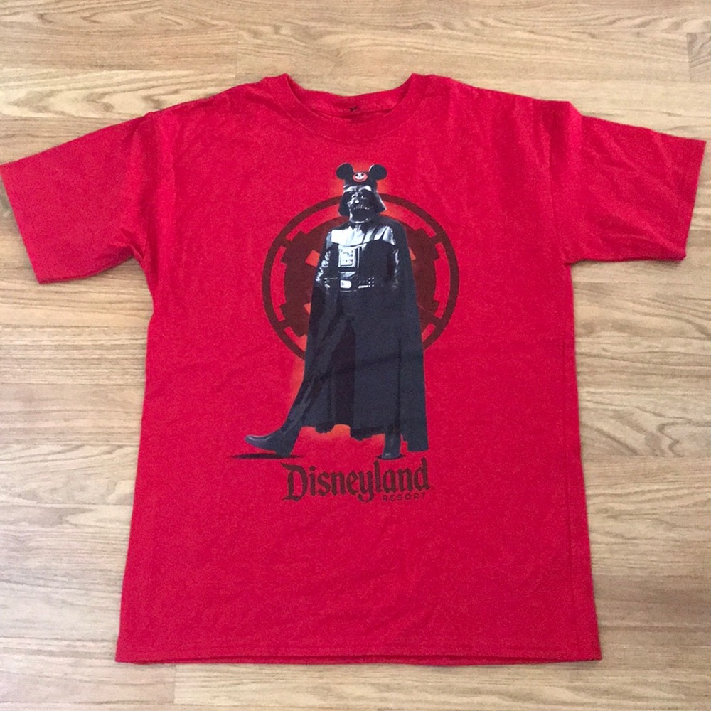 Disneyland Resort Darth Vadar T-shirt Size Kids XL
